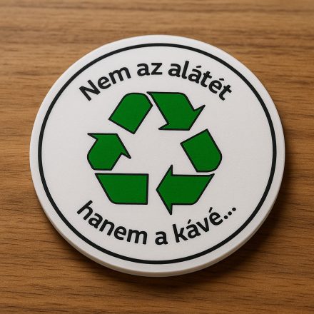 Nem az alátét, hanem a kávé...